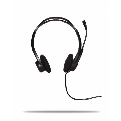 Слушалки Logitech PC 960 Stereo Headset USB - 981-000100