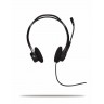 Слушалки Logitech PC 960 Stereo Headset USB - 981-000100