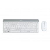 Комплект Logitech Slim Wireless Keyboard and Mouse Combo MK470 - OFFWHITE - 920-009205