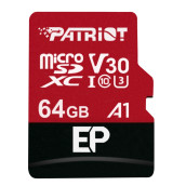 Памет Patriot EP Series 64GB Micro SDXC V30 - PEF64GEP31MCX