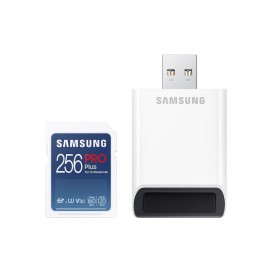 Памет Samsung 256GB SD PRO Plus + Reader - MB-SD256KB/WW