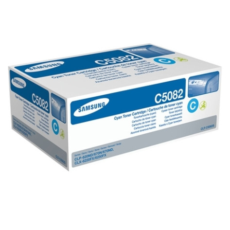 Тонер касета Samsung CLT-C5082S Cyan Toner Cartridge - SU056A