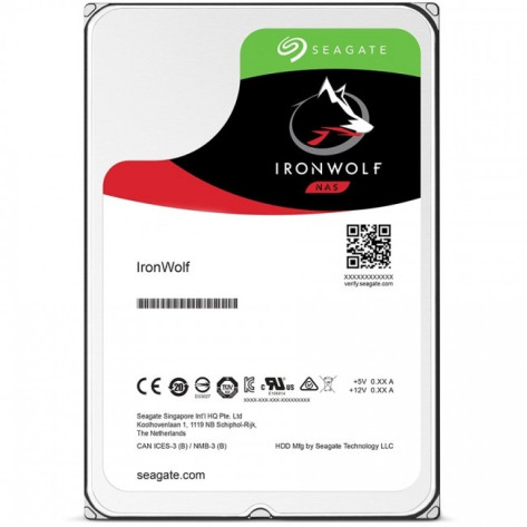 Твърд диск Seagate IronWolf 8TB NAS 7200 256MB  SATA 3.5" - ST8000VN004