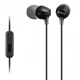 Слушалки Sony Headset MDR-EX15AP black - MDREX15APB.CE7