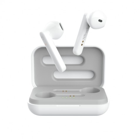 Слушалки TRUST Primo Touch Bluetooth Earphones White - 23783