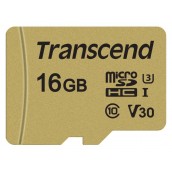 Памет Transcend 16GB microSD UHS-I U3  - TS16GUSD500S
