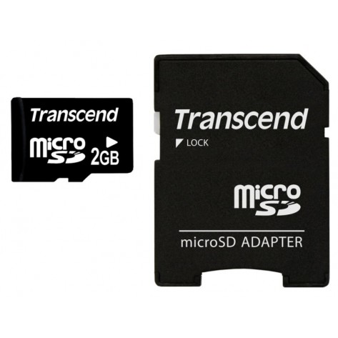 Памет Transcend 2GB microSD  - TS2GUSD