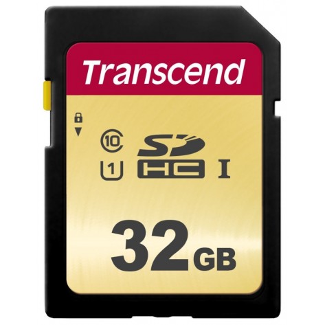 Памет Transcend 32GB SD Card UHS-I U1 - TS32GSDC500S