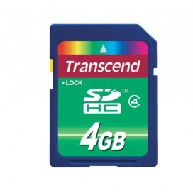 Transcend 4GB SDHC  - TS4GSDHC4