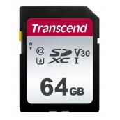 Памет Transcend 64GB SD Card UHS-I U1 - TS64GSDC300S