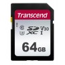 Памет Transcend 64GB SD Card UHS-I U1 - TS64GSDC300S