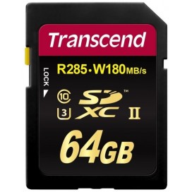 Transcend 64GB SDXC Class3 UHS-II Card - TS64GSDC700S