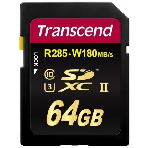 Памет Transcend 64GB SDXC Class3 UHS-II Card - TS64GSDC700S