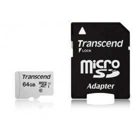 Transcend 64GB microSD UHS-I U1  - TS64GUSD300S-A