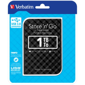 Твърд диск Verbatim ext 1TB USB3.0 Black 2 - 53194