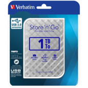 Твърд диск Verbatim ext 1TB USB3.0 Silver 2 - 53197 Твърд диск Verbatim ext 1TB USB3.0 Silver 2 - 53197
