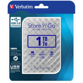Verbatim ext 1TB USB3.0 Silver 2 - 53197