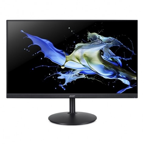 Монитор Acer CB242Ybmiprx,  23.8" Wide IPS LED, 1920x1080, AG, Flicker-Less, ZeroFrame, FreeSync HDR Ready, 1ms, 100M:1, 250 cd/m2, VGA, HDMI, DP, Audio in/out, Speakers, Black   - UM.QB2EE.001