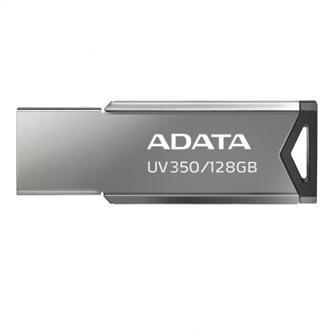 Памет Adata 128GB UV350 USB 3.2 Gen1-Flash Drive Silver - AUV350-128G-RBK