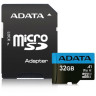 Памет Adata 32GB MicroSDHC UHS-I CLASS10 A1  - AUSDH32GUICL10A1-RA1