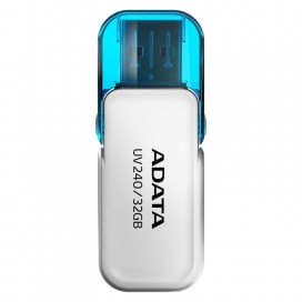 Памет Adata 32GB UV240 USB 2.0-Flash Drive White - AUV240-32G-RWH