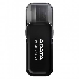 Памет Adata 64GB UV240 USB 2.0-Flash Drive Black - AUV240-64G-RBK