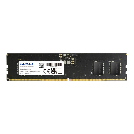 Памет Adata 8GB Desktop Memory - DDR5 U-DIMM 4800 MHz  - AD5U48008G-S