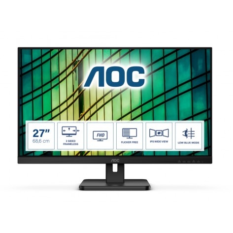 Монитор AOC 27E2QAE 27" IPS WLED