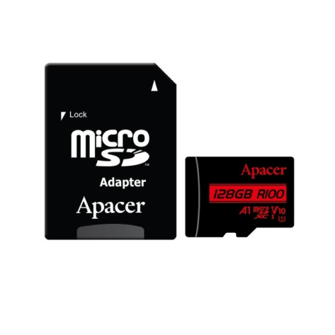 Памет Apacer 128GB microSDHC - AP128GMCSX10UB-R