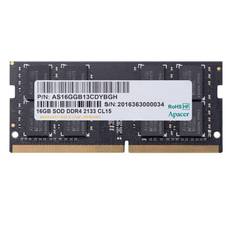 Памет Apacer 16GB Notebook Memory -  DDR4 SODIMM 3200MHz - AS16GGB32CSYBGH