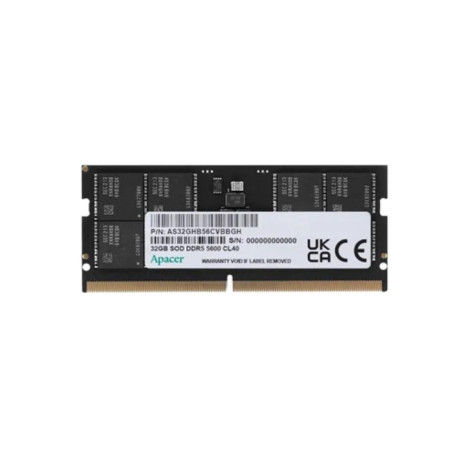 Памет Apacer 32GB Notebook Memory - DDR5 SODIMM 5600Hz - AS32GHB56CVBBGH