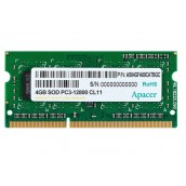 Памет Apacer 4GB Notebook Memory - DDR3 SODIMM PC12800 @ 1600MHz - AS04GFA60CATBGC