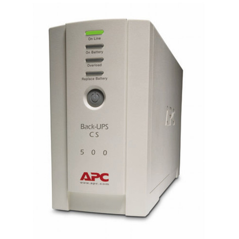 Непрекъсваем ТЗИ APC Back-UPS CS 500VA - BK500EI