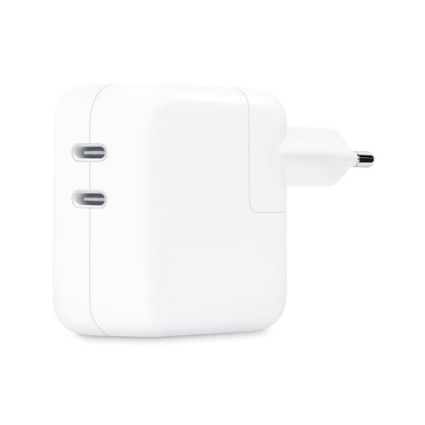 Адаптер Apple Dual USB-C Power Adapter 35W - MW2K3ZM/A