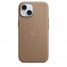 Калъф Apple iPhone 15 FineWoven Case with MagSafe - Taupe - MT3C3ZM/A