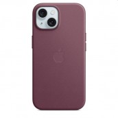 Калъф Apple iPhone 15 FineWoven Case with MagSafe - Mulberry - MT3E3ZM/A Калъф Apple iPhone 15 FineWoven Case with MagSafe - Mulberry - MT3E3ZM/A
