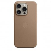 Калъф Apple iPhone 15 Pro FineWoven Case with MagSafe - Taupe - MT4J3ZM/A