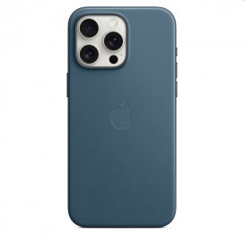 Apple iPhone 15 Pro Max FineWoven Case with MagSafe - Pacific Blue - MT4Y3ZM/A