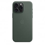 Калъф Apple iPhone 15 Pro Max FineWoven Case with MagSafe - Evergreen - MT503ZM/A