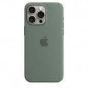 Калъф Apple iPhone 15 Pro Max Silicone Case with MagSafe - Cypress - MT1X3ZM/A