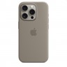 Калъф Apple iPhone 15 Pro Silicone Case with MagSafe - Clay - MT1E3ZM/A