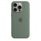 Калъф Apple iPhone 15 Pro Silicone Case with MagSafe - Cypress - MT1J3ZM/A