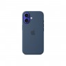 Калъф Apple iPhone 16 Plus Silicone Case with MagSafe - Denim - MYYA3ZM/A