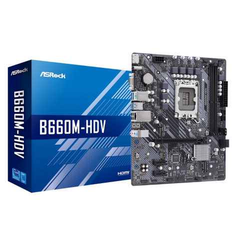 Дънна платка Asrock B660M-HDV - 90-MXBH40-A0UAYZ