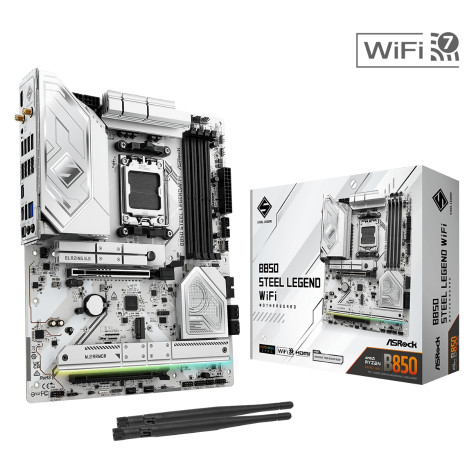 Дънна платка Asrock B850 Steel Legend Wi-Fi - 90-MXBQS-A0UAYZ