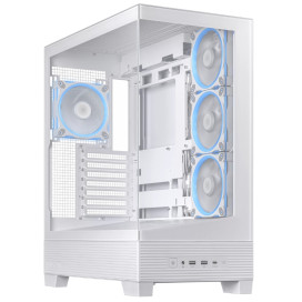 Кутия за компютър Asus A31 Plus TG White - 90DC00R3-B19000 Кутия за компютър Asus A31 Plus TG White - 90DC00R3-B19000