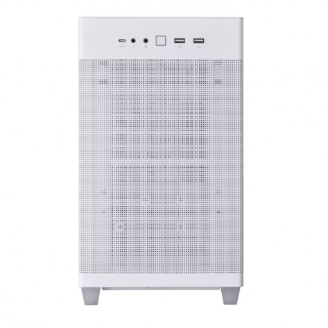 Кутия за компютър Asus Prime AP201 TG White - 90DC00G3-B39010
