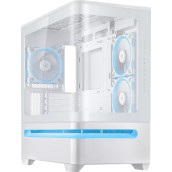 Кутия за компютър Asus Prime AP202 TG White - 90DC00P3-B19000 Кутия за компютър Asus Prime AP202 TG White - 90DC00P3-B19000