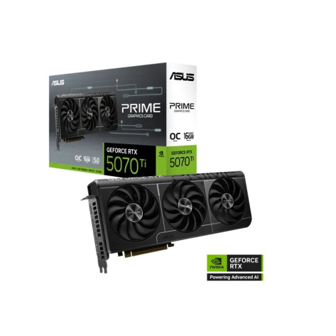 Видео карта Asus Prime GeForce RTX 5070 Ti 16GB GDDR7 OC - 90YV0MF0-M0NA00