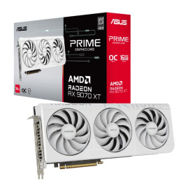 Asus Prime RX 9070XT 16GB GDDR6 OC White Asus Prime RX 9070XT 16GB GDDR6 OC White